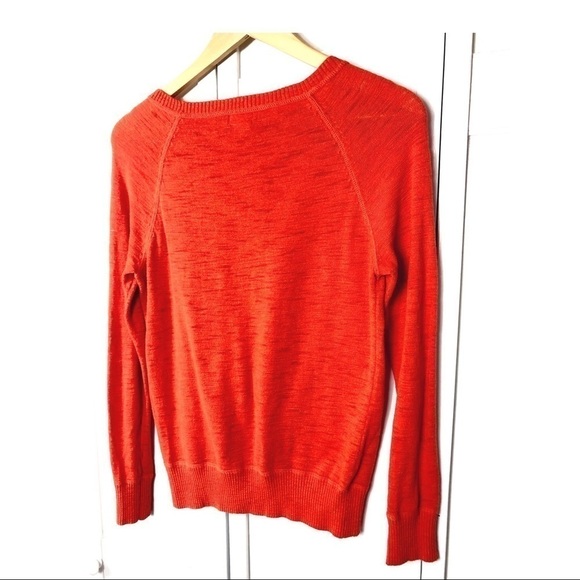 SaleNEW COTTON SPRING  ORANGE TOP - Picture 2 of 3